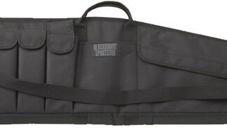 BLACKHAWK SPORT 36" TACTICAL - CARBINE CASE 4 MAG HOLDERS BLK