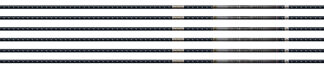 EASTON 4MM EMJ MATCH GRADE 400 - 6-PACK W/ 3" AAE HYBRID VANES