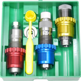 LEE PACESETTER 3-DIE SET & - BREECH LOCK BUSHINGS 6.5CM
