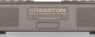 EASTON DELUXE CROSSBOW BOLT - BOX HOLDS 12 XBOW BOLTS GREY