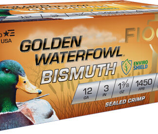 FIOCCHI GOLDEN BISMUTH 12GA 3" - 1-3/8OZ #4 1450FPS 10RD 10BX/C