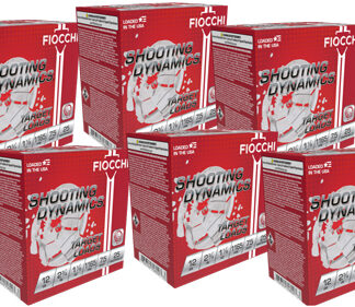 FIOCCHI 12GA 2.75" 1-1/8OZ - #7.5 1165FPS 250RD CASE LOT