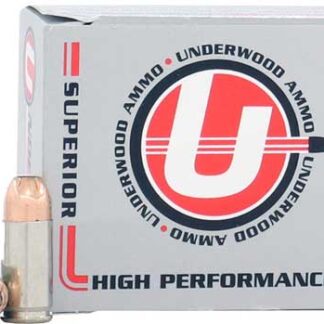 UNDERWOOD 9MM LUGER +P 147GR - JHP 20RD 10BX/CS