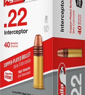 AGUILA INTERCEPTOR 22LR 40GR - LEAD-RN 1000RD CASE LOT