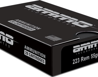 AMMO INC 223 REM 55GR FMJ - 20RD 25BX/CS