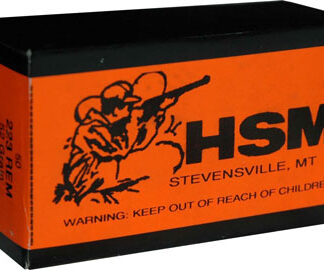 HSM 223 REM 52GR MATCH BTHP - 50RD 20BX/CS