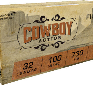 FIOCCHI 32 S&W LONG 100GR LEAD - WADCUTTER 50RD 20BX/CS