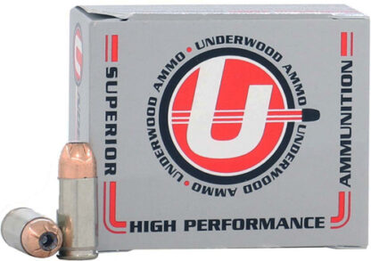UNDERWOOD 45 ACP +P 230GR JHP - 20RD 10BX/CS