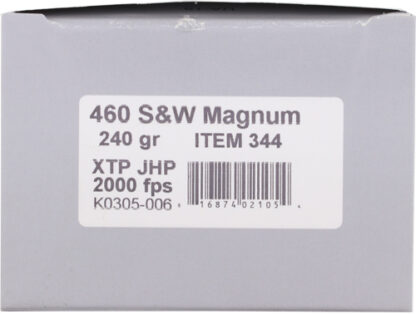 UNDERWOOD 460 SW MAG 240GR - XTP JHP 20BX/10CS - Image 2