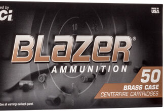 CCI BLAZER BRASS 40 SW - 180GR FMJ 50RD 20BX/CS
