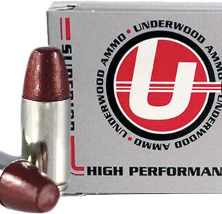 UNDERWOOD 9MM +P 147GR HARD - CAST LEAD-FN 20RD 10BX/CS