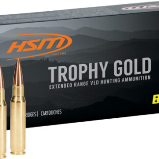 HSM TROPHY GOLD 7MM REM MAG - 168GR BERGER VLD 20RD 20BX/CS