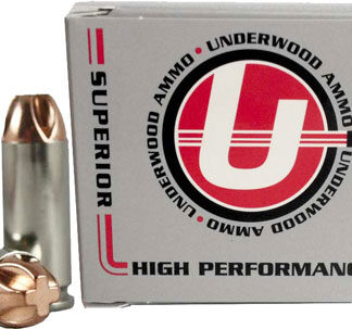 UNDERWOOD 9MM LUGER +P+ 115GR - XTREME PENETRATOR 20RD 10BX/CS
