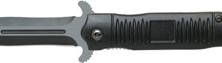 ABKT BLACK STILETTO ASSISTED - OPENER 3.5" BLADE W/BREAKER