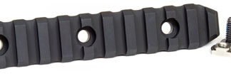 ODIN M-LOK 12 SLOT ACCESSORY - RAIL BLACK ALUMINUM
