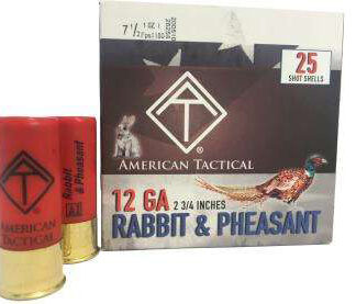 ATI GAME LOAD 12GA 2.75" 1OZ - #8 250RD CASE LOT