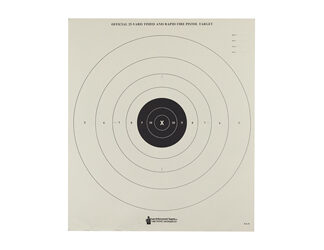 ACTION TGT BULLSEYE PAPER 100PK