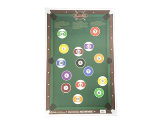 ACTION TGT BILLIARDS 100PK