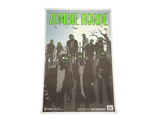 ACTION TGT ZOMBIE HORDE GRN 100PK