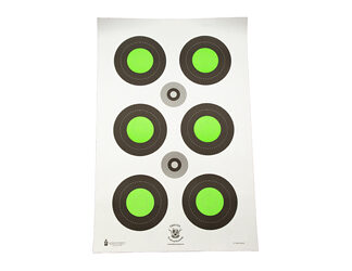 ACTION TGT TRIDENT BLSEYE GRN 100PK