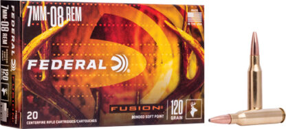 FEDERAL FUSION 7MM-08 REM - 120GR FUSION 20RD 10BX/CS