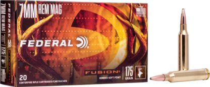 FEDERAL FUSION 7MM REM MAG - 175GR FUSION 20RD 10BX/CS