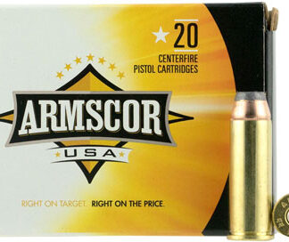 ARMSCOR 44 REM MAG 240GR JHP - 20RD 25BX/CS
