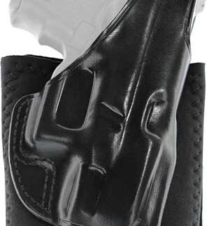 GALCO ANKLE GLOVE HOLSTER RH - LEATHER M&P SHLD 9/40/45 BLK