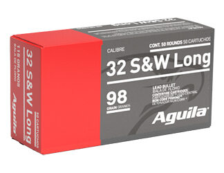 AGUILA 32S&W LONG 98GR LRN 50/1000