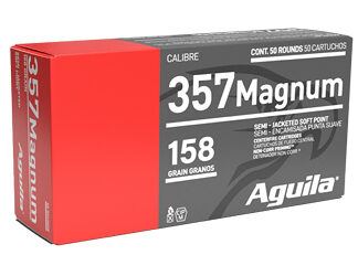 AGUILA 357MAG 158GR SJSP 50/1000
