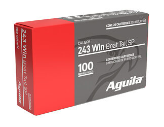 AGUILA 243WIN 100GR SP 20/200