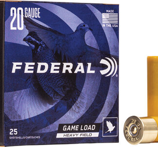FEDERAL GAME LOAD 20GA 2.75" - 1OZ #6 250RD CASE LOT