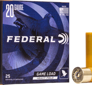 FEDERAL GAME LOAD 20GA 2.75" - 1OZ #8 250RD CASE LOT