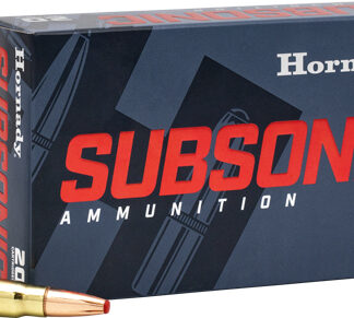 HORNADY SUBSONIC 7.62X39 - 255GR SUB-X 20RD 10BX/CS