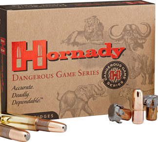 HORNADY 375 RUGER 300GR DGX - BONDED 20RD 6BX/CS
