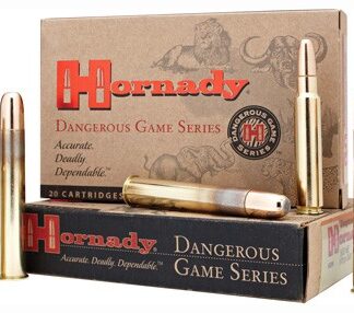 HORNADY 470 NITRO EXPRESS - 500GR DGS 20RD 6BX/CS