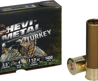 HEVI-SHOT HEVI METAL 12GA - 3.5" 1-1/2OZ #4 5RD 10BX/CS