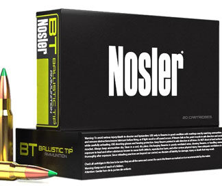 NOSLER BT 30-06 180GR - BALLISTIC TIP 20RD 10BX/CS