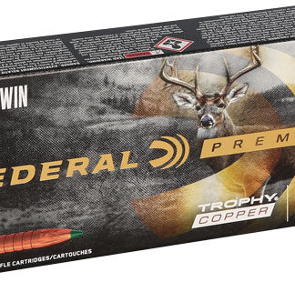 FEDERAL PREMIUM 243 WIN 85GR - TROPHY COPPER 20RD 10BX/CS