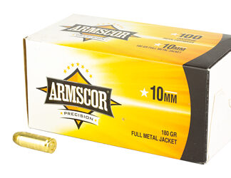 ARMSCOR 10MM 180GR FMJ 100/1200