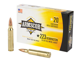 ARMSCOR 223REM 55GR FMJ 20/1000