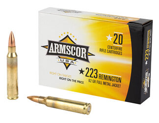 ARMSCOR 223REM 62GR FMJ 20/1000