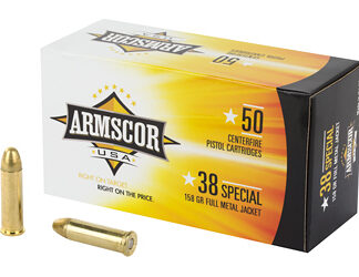 ARMSCOR 38SPL 158GR FMJ 50/1000