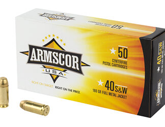 ARMSCOR 40SW 180GR FMJ 50/1000