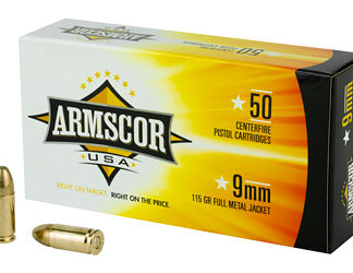 ARMSCOR 9MM 115GR FMJ 50/1000