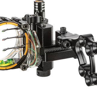 TROPHY RIDGE BOW SIGHT HOTWIRE - 3-PIN .019 RH BLACK