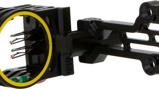 TROPHY RIDGE BOW SIGHT FATAL - 4-PIN .019 AMBIDEXTROUS BLACK