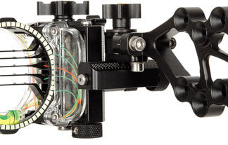 TROPHY RIDGE BOW SIGHT REACT - PRO 5-PIN .019 RH BLACK