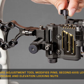 TROPHY RIDGE BOW SIGHT FIX 5 - 3-PIN .019 RH BLACK