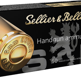 S&B 9MM LUGER 124GR FMJ - 50RD 20BX/CS